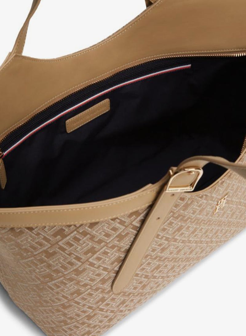 TOMMY HILFIGER TH Monogram Jacquard Tote Bag - Image 4