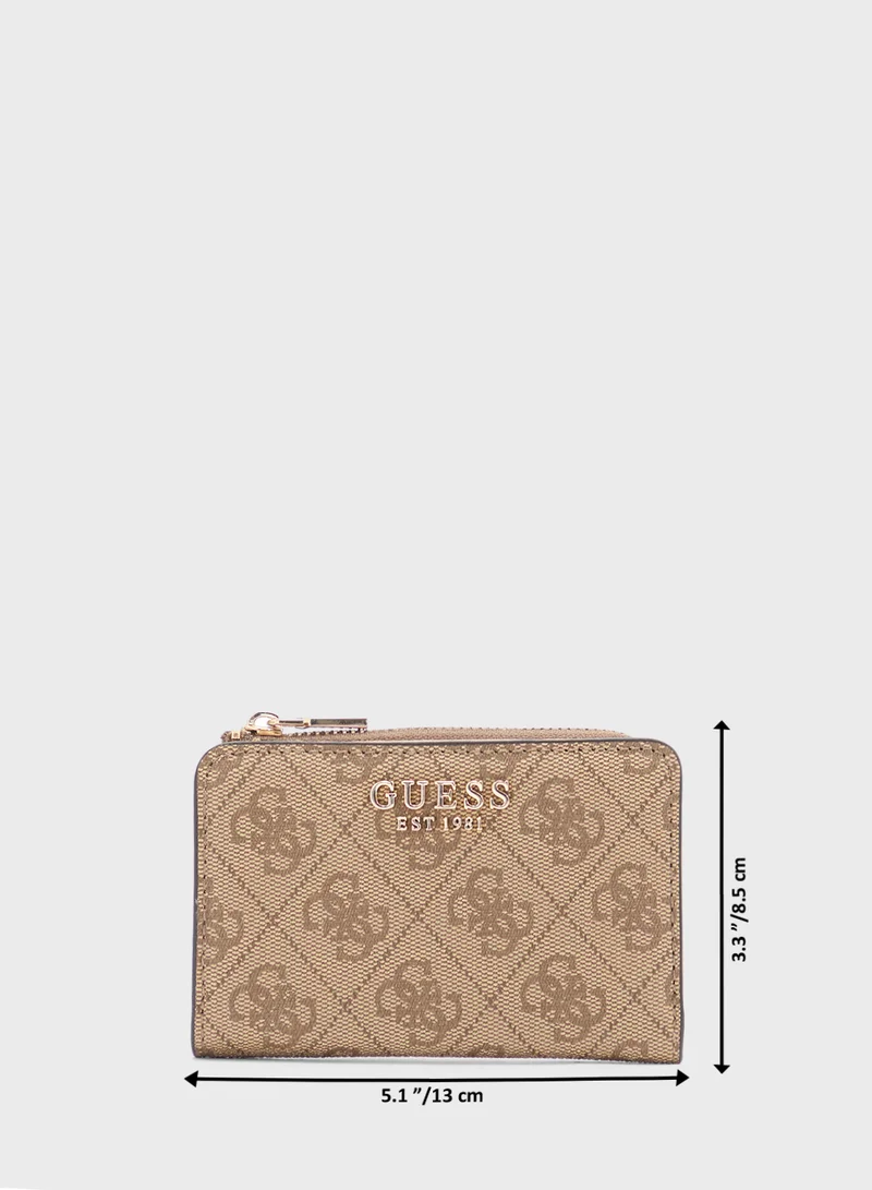 GUESS Laurel SLG Zip Around Card Case
