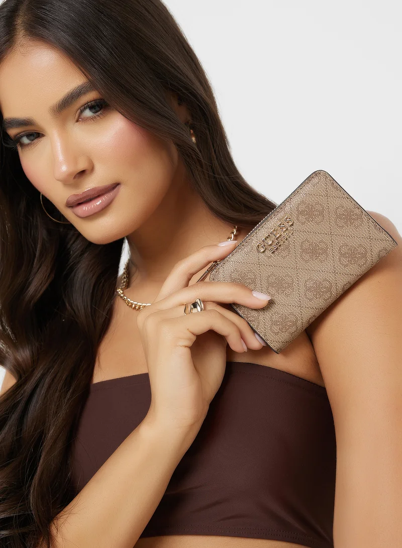 GUESS Laurel SLG Zip Around Card Case