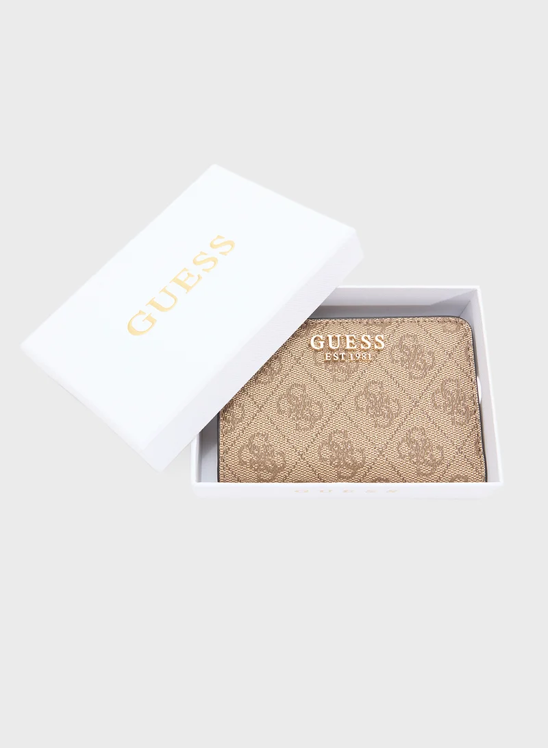 GUESS Laurel SLG Zip Around Card Case