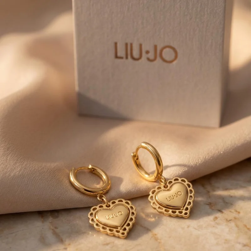 Liu Jo  Liu Jo Stella Gold Earrings - LJ3200 for Women | Best Price UAE