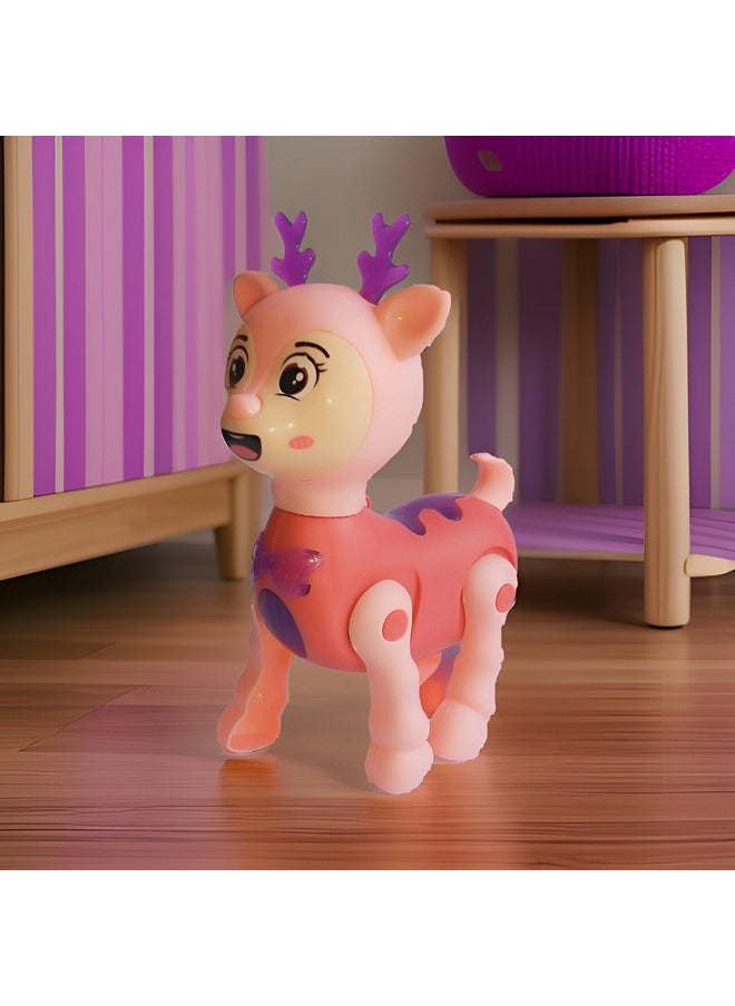 Salvus App SOLUTIONS Salvus APP SOLUTIONS Walking Pet Toy with Music for Kids - Playful Companions On The Go (Multicolor_5x8 Inch)  - Image 1
