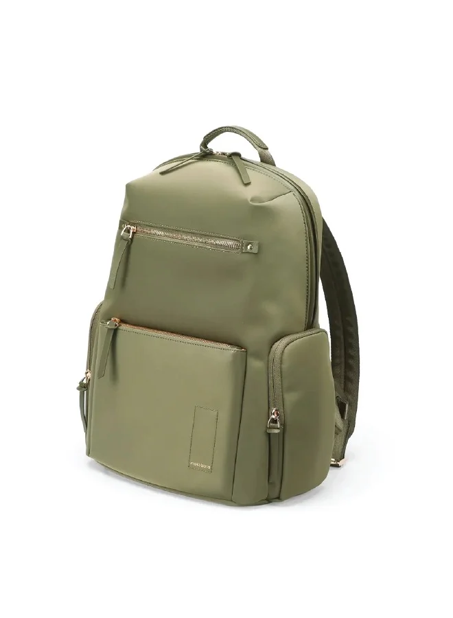 موكوبارا للتجارة ذ.م.م MOKOBARA The Bliss Backpack 21L Premium Nylon 14" Unisex Multipurpose Laptop Backpack for Women (Home Grown)