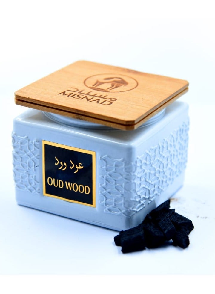 MISNAD OUD WOOD - 110 gm OUD MA'ATTER | Rich and Elegant Fragrance
