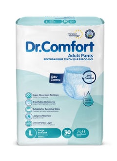 Dr. Comfort Adult Diaper Pants Large 30 pcs 