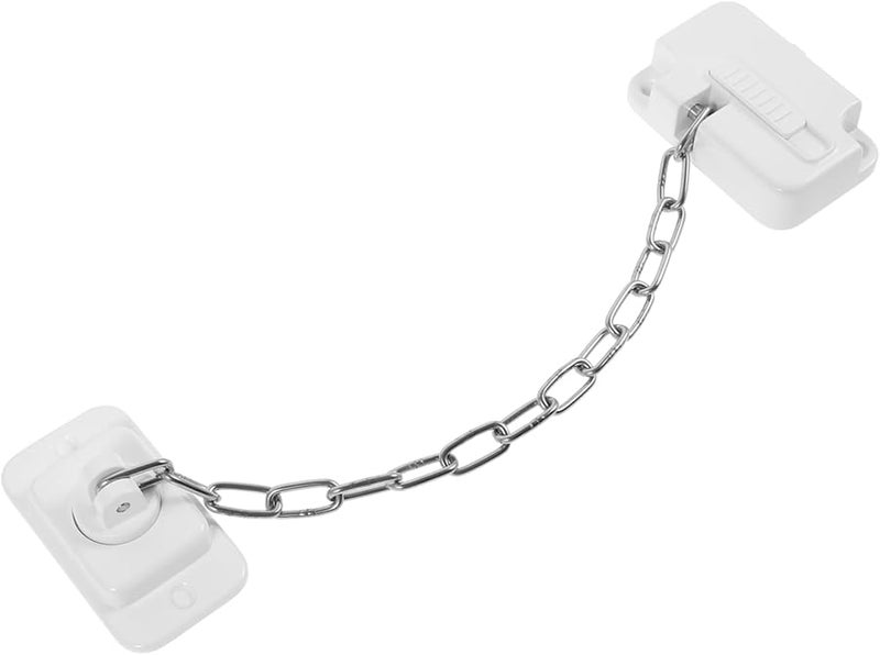 4 Pack Childproof Window Door Safety Lock Chain Easy Install Fall Prevention - Image 5