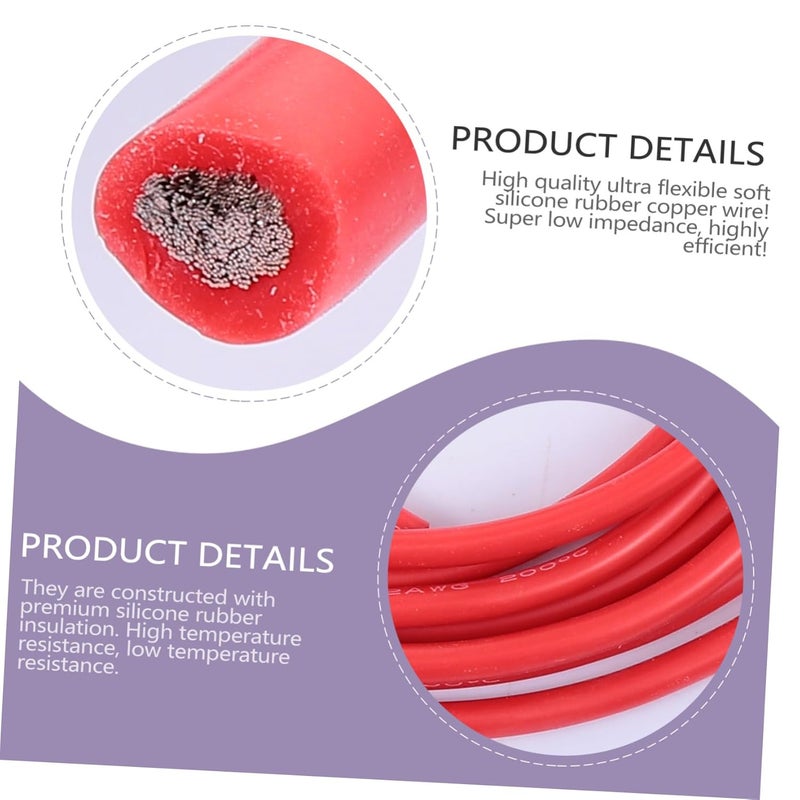 Generic Professional Design Easy to Carry and Use High Temp Resistant Silicone Wire Insulation Material Oil and Gas Resistant - Image 5