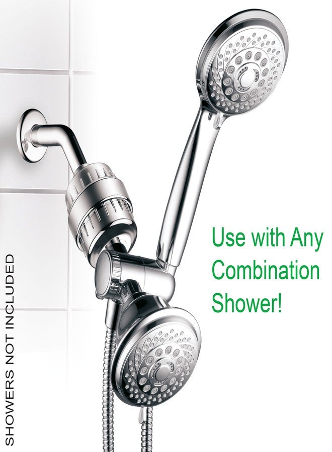 HOTEL SPA - Shower Filter for High Pressure Shower Head - Multi-Blend Shower Head Filter for Hard Water - Fits Filter Shower Head Model 1126 and Hotel Spa Shower 1130, 6-Setting Handheld Showerhead - Image 4
