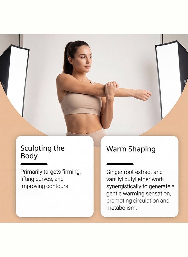 OceAura Body Sculpting Oil - Daily gentle ingredients to care for and reveal body shape, refreshing the skin. 30ml - Image 2