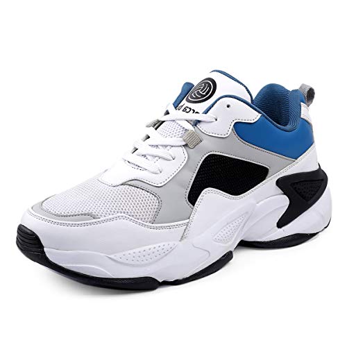 Bacca Bucci Men's Velocity White/grey Running Shoes - 8 Uk - Image 1