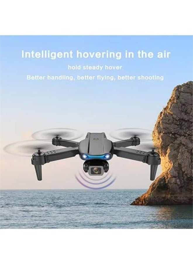 Foldable Drone with Dual 4K HD Camera, Obstacle Avoidance & FPV Live Video - Image 1