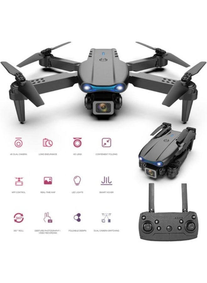 Foldable Drone with Dual 4K HD Camera, Obstacle Avoidance & FPV Live Video - Image 3