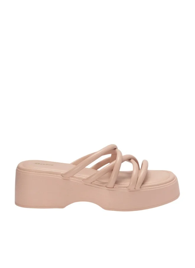 Bata Platform Comfort Slide Sandals