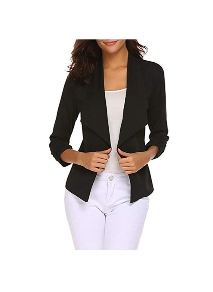 KUYING - Long Sleeved Simple Thin Women's Small Suit - Image 1