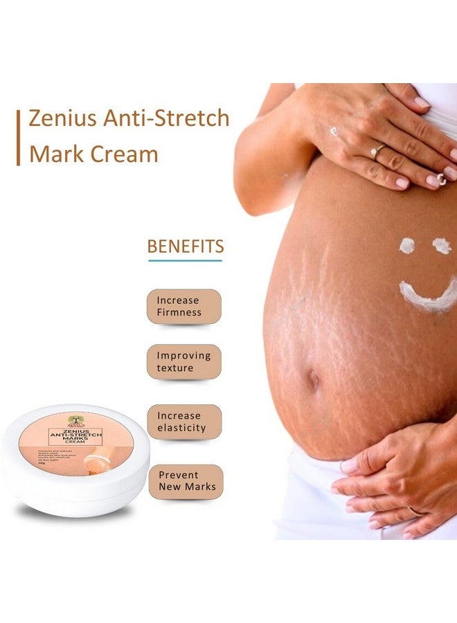 Zenius Stretch Mark Removal Cream For Women, Stretch Mark Cream For Pregnancy, Stretch Mark Cream During Pregnancy, Stretch Mark Removal Ceam After Pregnancy - 50g - Image 3
