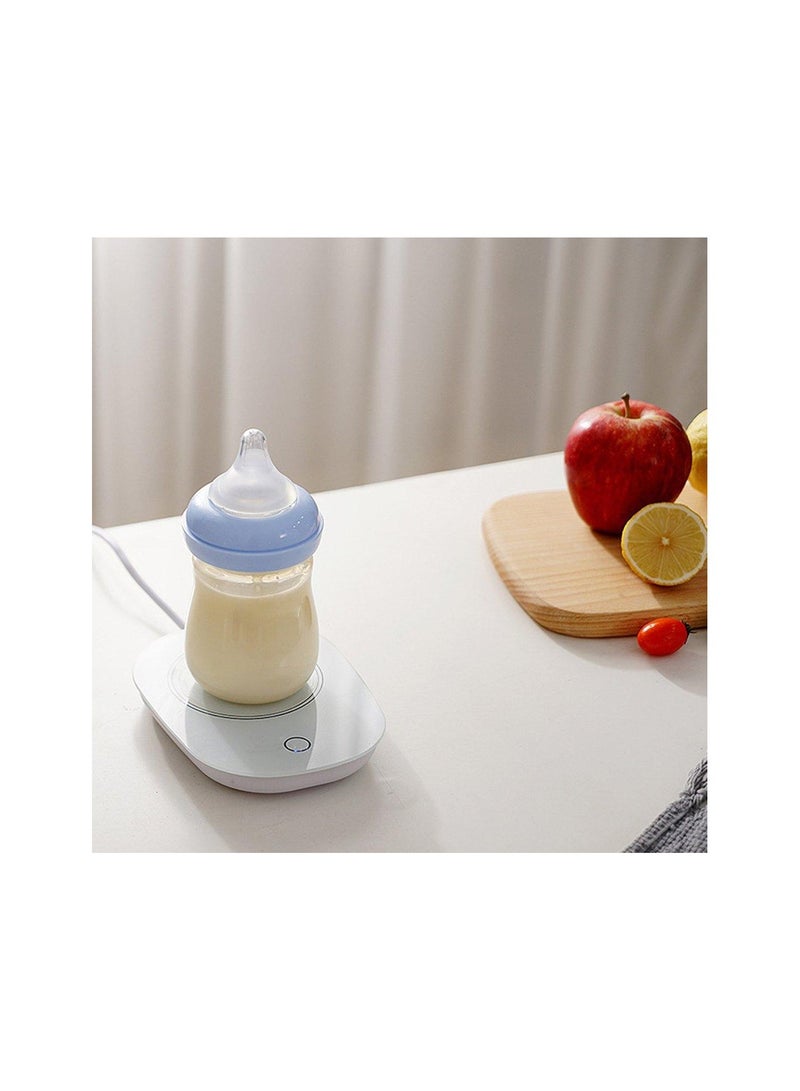 ARTC Electric Ceramic Coffee Cup And Mug Warmer With USB Port Connect Saucer And Heater 18W White - Image 5