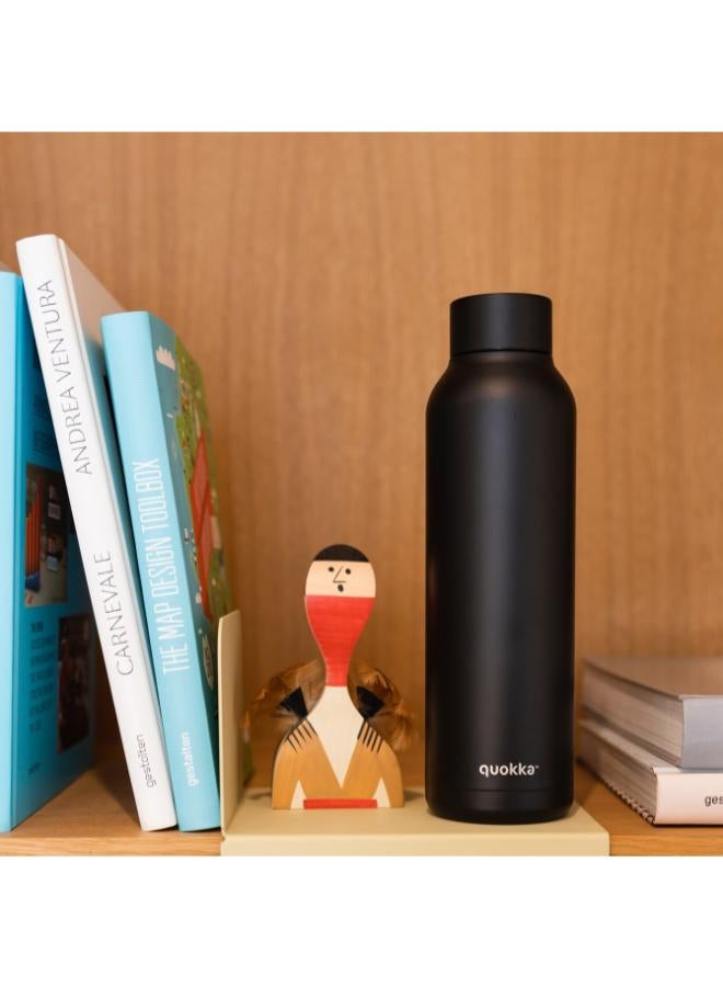 Quokka Black Thermal Bottle Stainless Steel Ultramarine (850 ml)