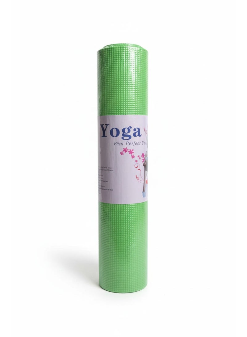 OMG Yoga Mat 6mm Thick Non-Slip – High Density Exercise Fitness Mat with Anti-Skid Texture for Pilates & Home Workouts, Assorted Colors - Image 2