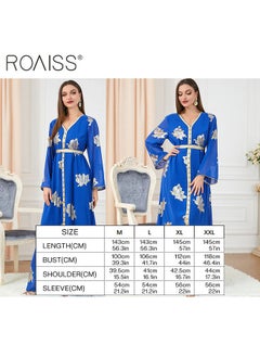 Women's Luxurious Gilded Robe Maxi Dress Fashion Abaya V-neck Dress Middle East Arab Banquet Wedding Party Dress Women's Holiday Clothing - pzsku/Z40CE0943991D2A99D123Z/45/_/1721818023/ce884548-b519-435e-a971-d2fee879d7e2