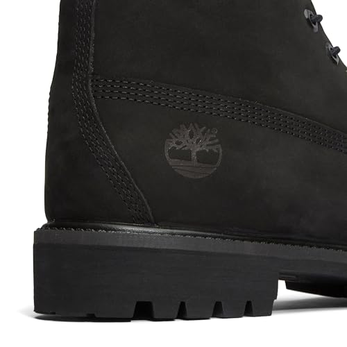Timberland بوت تيمبرلاند للرجال بارتفاع 6 بوصات مقاوم للماء، أسود - جديد 2024، 11.5 متوسط - Image 2
