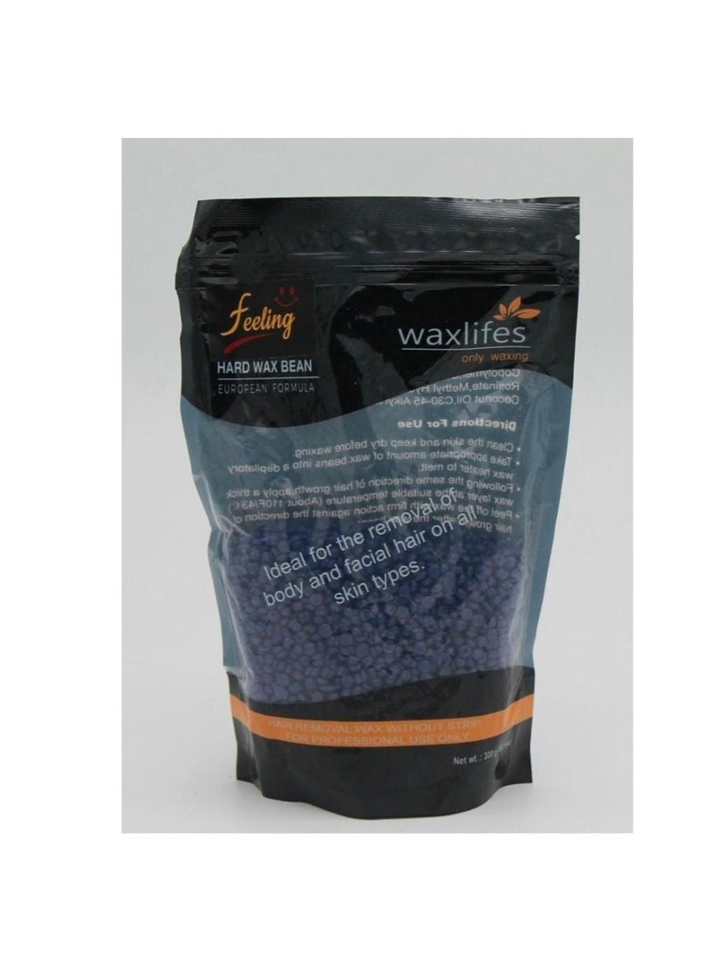 إحساس حبيبات شمع صلبة ازرق غامق 300 جرام - Image 1