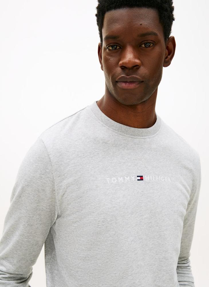 TOMMY HILFIGER TH Original Logo Embroidery Track Top - Image 3