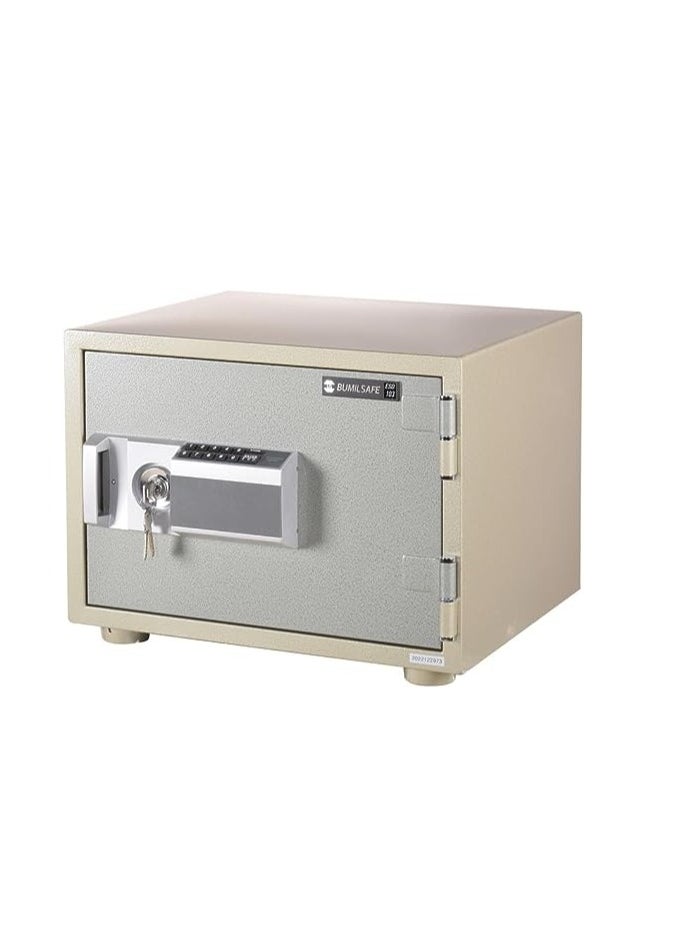 BUMIL SAFE ESD103 Bumil Safe Anti-Burglar Fireproof Safe Box with a Removable Tray, Digital Keypad and Emergency Key Lock  (34.6 X48.6 X39.2CM 51Kgs) - Made in Korea  - Image 2