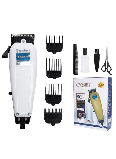 The CR-103 Men's Shaver is an electric shaver designed to provide a close and smooth shaving experience. This shaver features modern technologies to make shaving easier and achieve professional results at home
