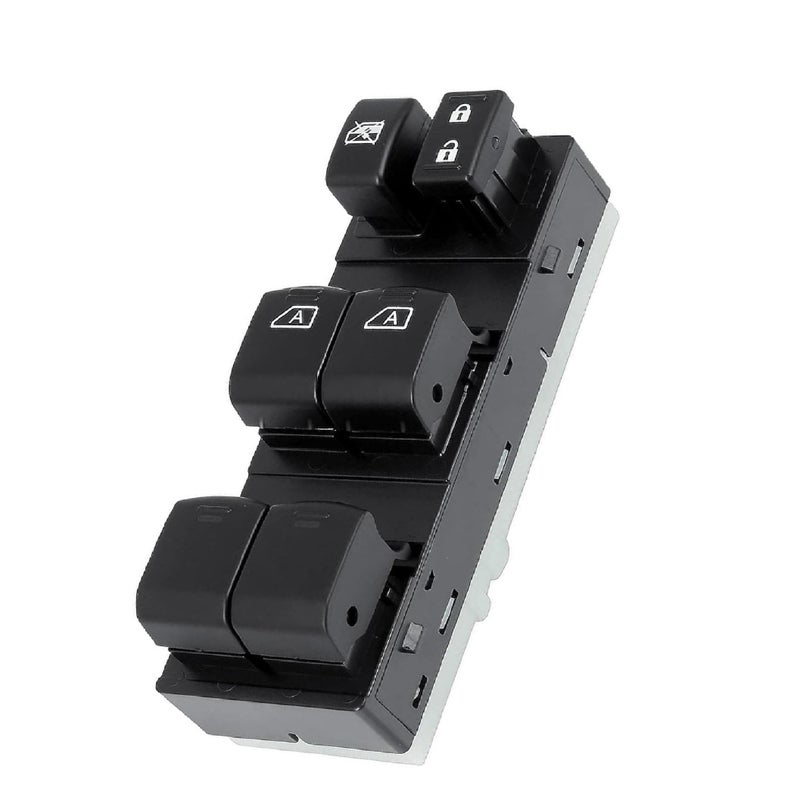 Front Driver Side Power Window Switch Compatible for 20072012 Nissan Altima Replace 25401ZN50B 25401ZN50C