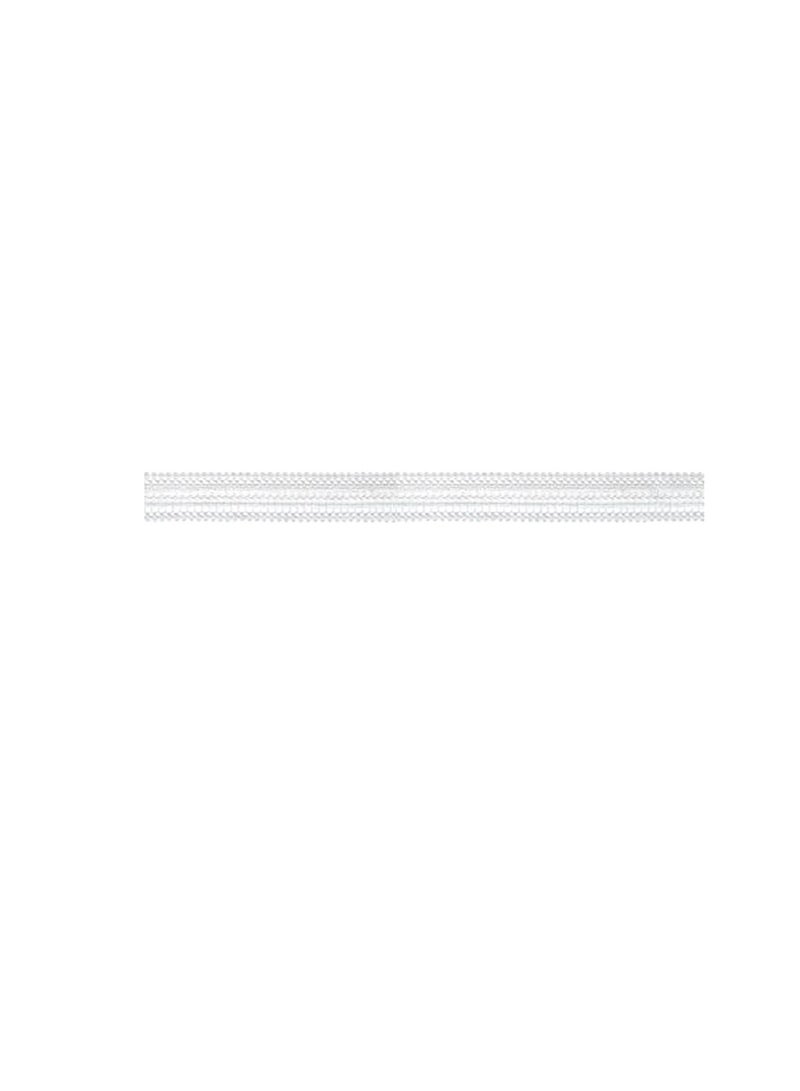 Trim Galloon Gimp Trim 2 inch White - Image 1