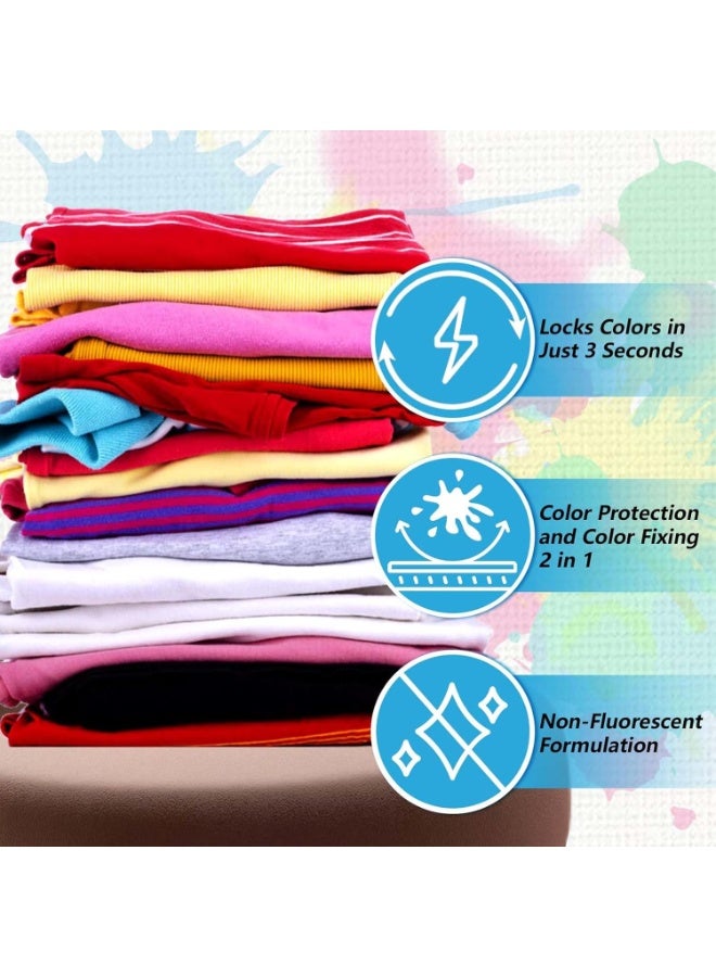 100pieces/2pack Clothing Dyeing Adsorption Sheet,Color Absorber Laundry Sheets,Color Catcher Sheets,Suitable for A Variety of Washing Machines,Prevent Color Mixing,Energy-saving, Time-saving And Convenient. - Image 3