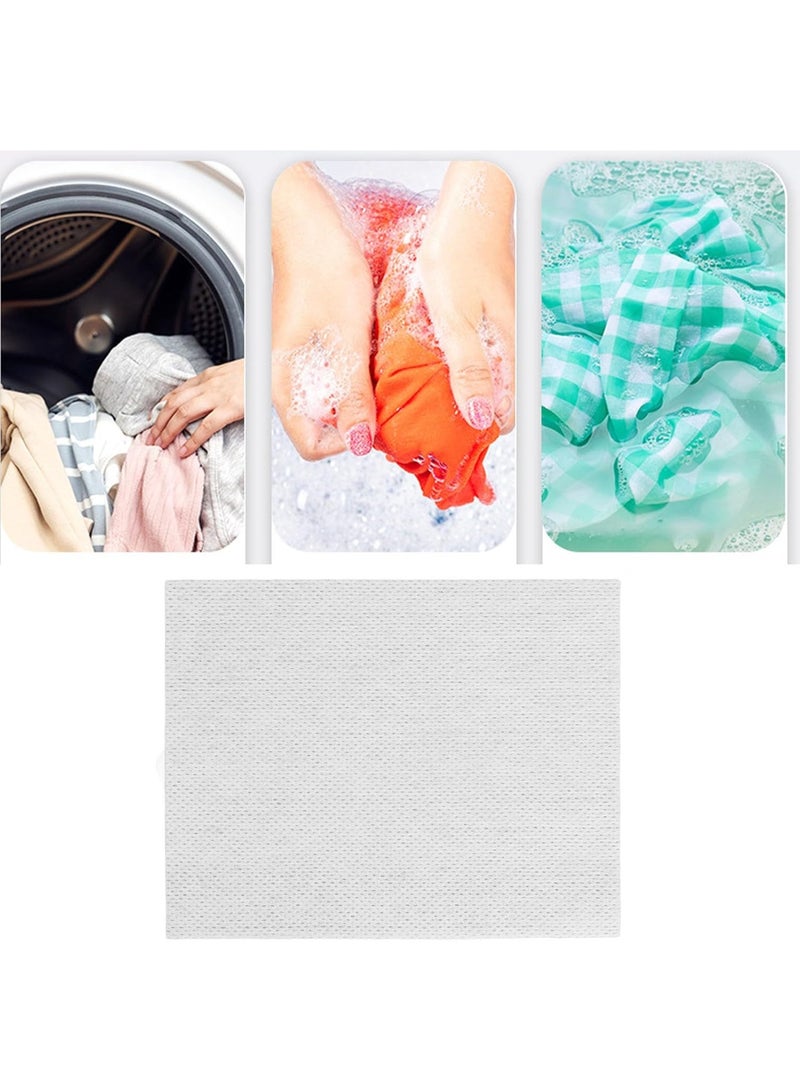 100pieces/2pack Clothing Dyeing Adsorption Sheet,Color Absorber Laundry Sheets,Color Catcher Sheets,Suitable for A Variety of Washing Machines,Prevent Color Mixing,Energy-saving, Time-saving And Convenient. - Image 2