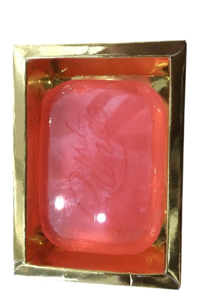 Moroccan Virgin Soap Bar with Alum & Rose – Natural Skin Tightening & Purifying Cleanser for Women – Traditional Hammam Soap for Soft, Glowing Skin 2 packs  - Image 3