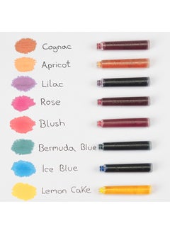 Schneider Fountain Pen Cartridge 6 Pack Orange  - Image 2