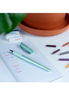 Schneider Fountain Pen Cartridge 6 Pack Orange  - Image 3