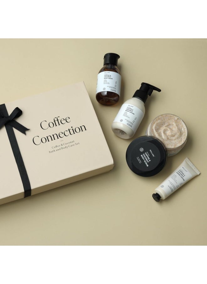 BRILLARE Coffee Connection Gift Box | Face Wash, Body Wash, Face Scrub, Body Scrub | Perfect Gift For Special Occasions (Pack of 4)  - Image 2