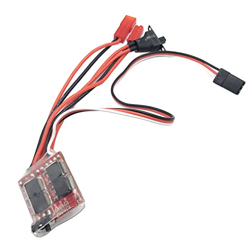 FainWan 2PCS RC30A Brushed ESC Electronic Speed Controller wBrake for RC Car Boat Tank - Image 5
