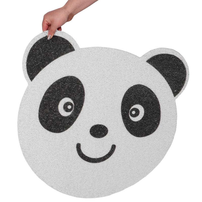 Beginner Roller Skating Training Mat Cartoon Panda Shaped Floor Mat Nonslip Snowboarding Ice Skating Practice Mat for Kids Beginners - Image 2