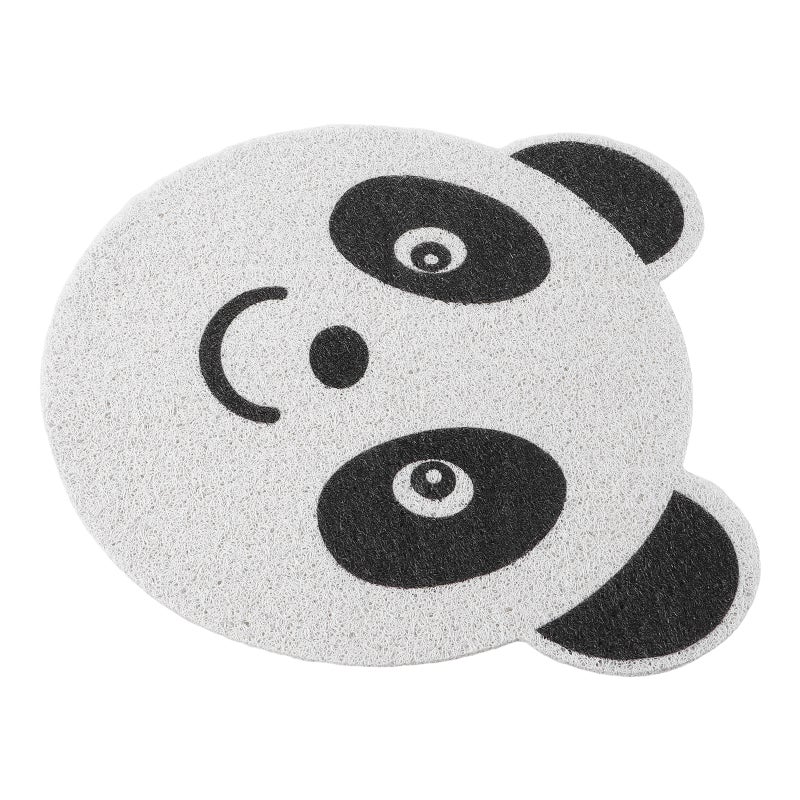 Beginner Roller Skating Training Mat Cartoon Panda Shaped Floor Mat Nonslip Snowboarding Ice Skating Practice Mat for Kids Beginners - Image 1