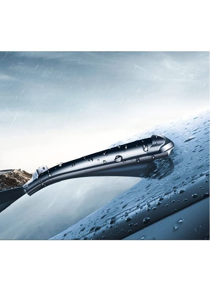 KASTWAVE Car Wiper Repair Tool Portable Metal Wiper Repair Tool Universal Refurbishment Wiper Cleaning Tool Rubber Strip Boneless Wiper Blade Restorer - Image 3