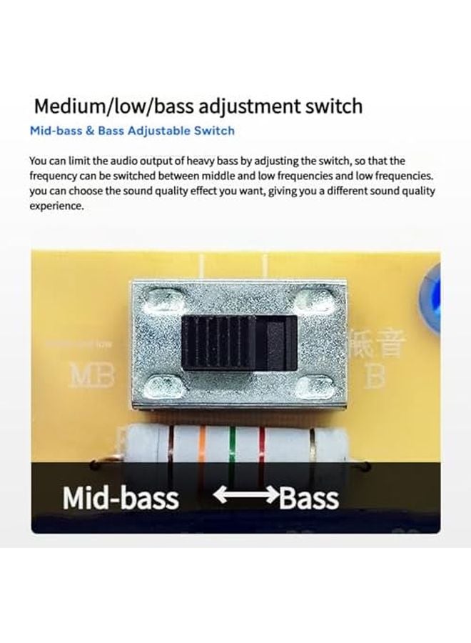 High Temperature Resistant Inductor Crossover With Silicone Steel Core Enhanced Bass Switch - Image 5