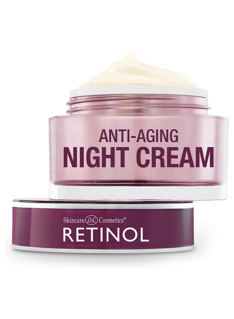 Retinol Restorative Moisturizer Anti-Aging Night Cream 50g - Image 1