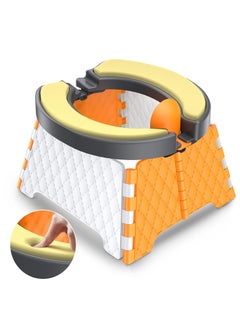 Orange and White