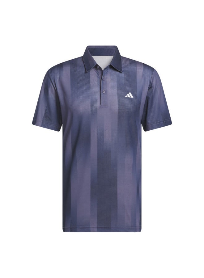 Adidas Ultimate365 Mesh Radiant Print Polo Shirt - Image 1