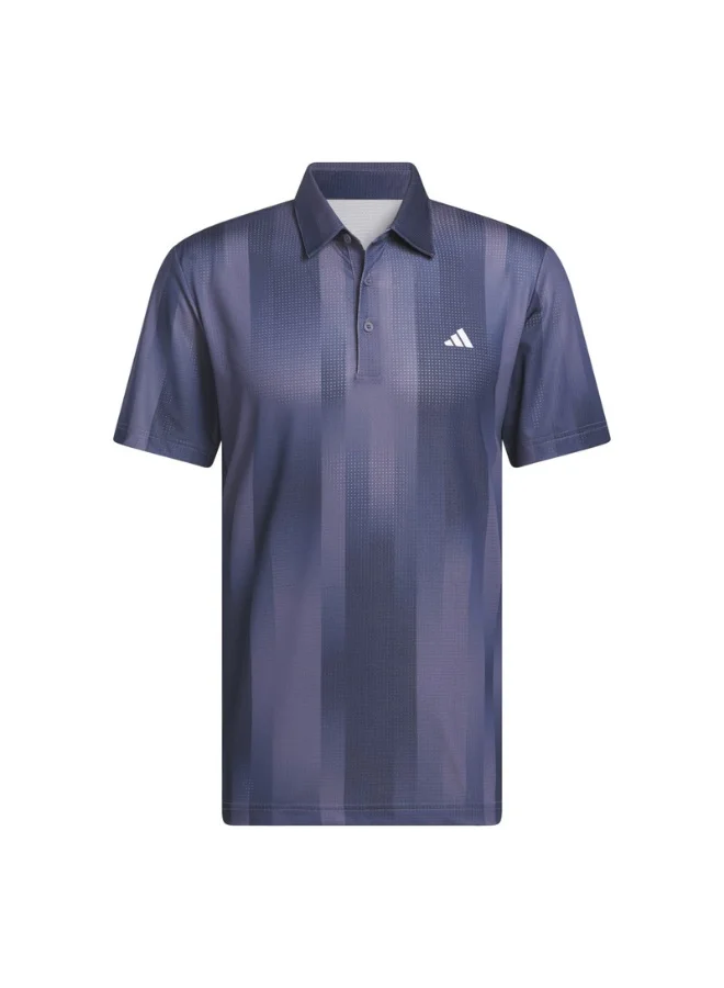 Adidas Adidas Ult Radiant Prt Purple Polo Shirt (Short Sleeve) Polo Shirts For Men