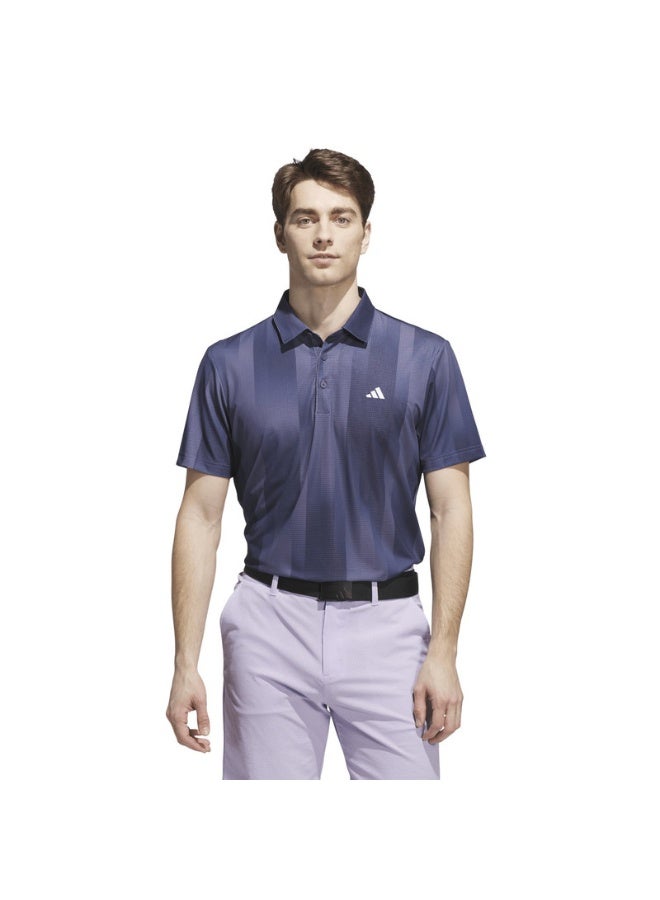 Adidas Ultimate365 Mesh Radiant Print Polo Shirt - Image 1