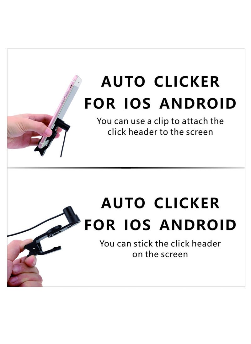 Generic - Smart Auto Clicker for iPhone iPad Android Adjustable Speed for Gaming Live Streaming Tasks - Image 1