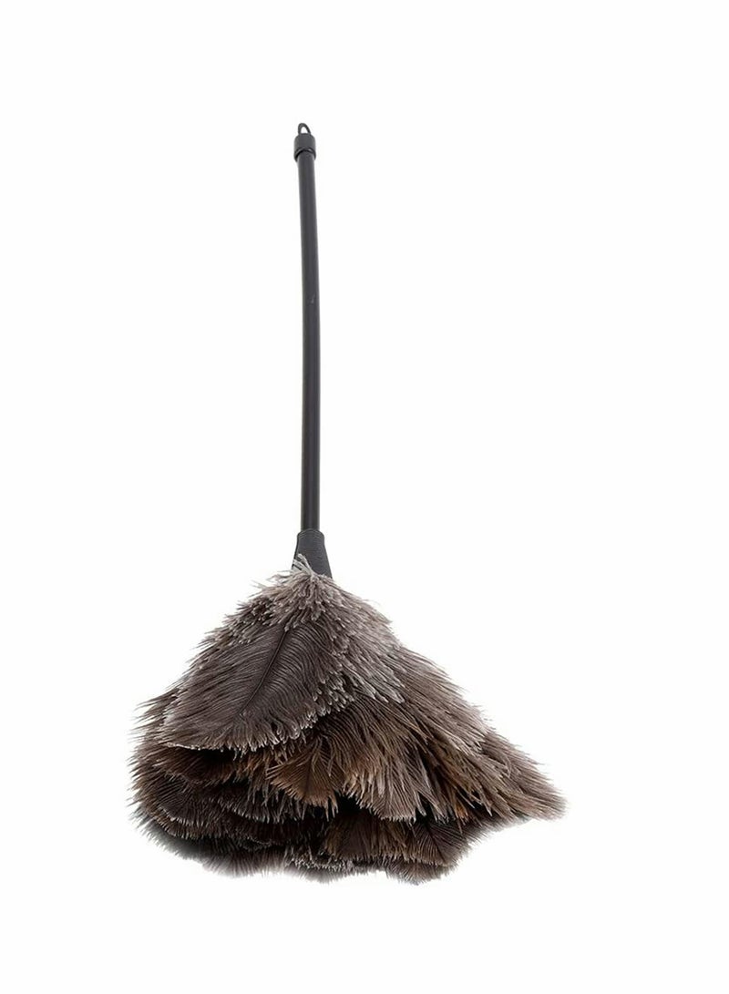 Premium Ostrich Feather Duster - Soft, Washable & Flexible for Effortless Dusting on Ceilings & Fans - Image 5