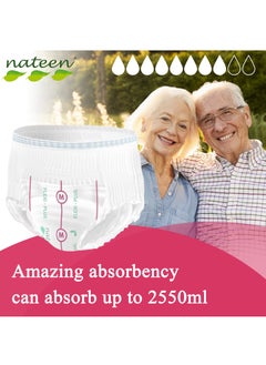 nateen Flexi Plus Adult Diapers Pants,Incontinence Pull Up,Large,Waist Size 110-170cm,20 Count Adult Pull Ups,Superior Comfort,Excellent Combination of Protection  - Image 4