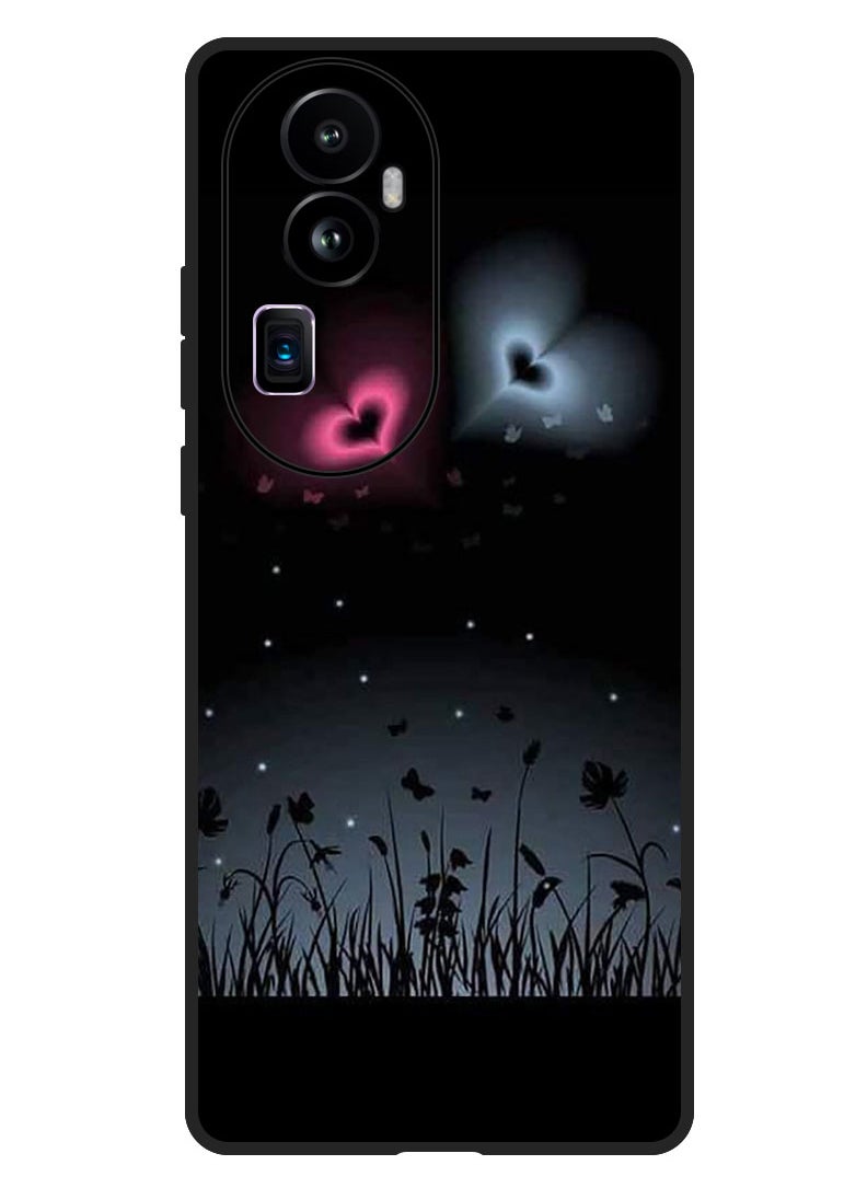 Theodor Protective Case Anti Scratch Shock Proof Bumper Cover For Oppo Reno 10 Pro Plus Two Hearts (2)  - Image 1